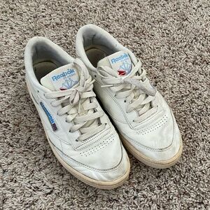 Women’s Reebok Cream Sneakers Size 7.5